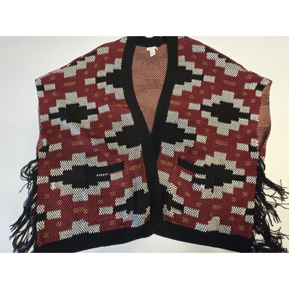 Forever 21 Blanket Cardigan Sweater Size Medium Aztec Southwest